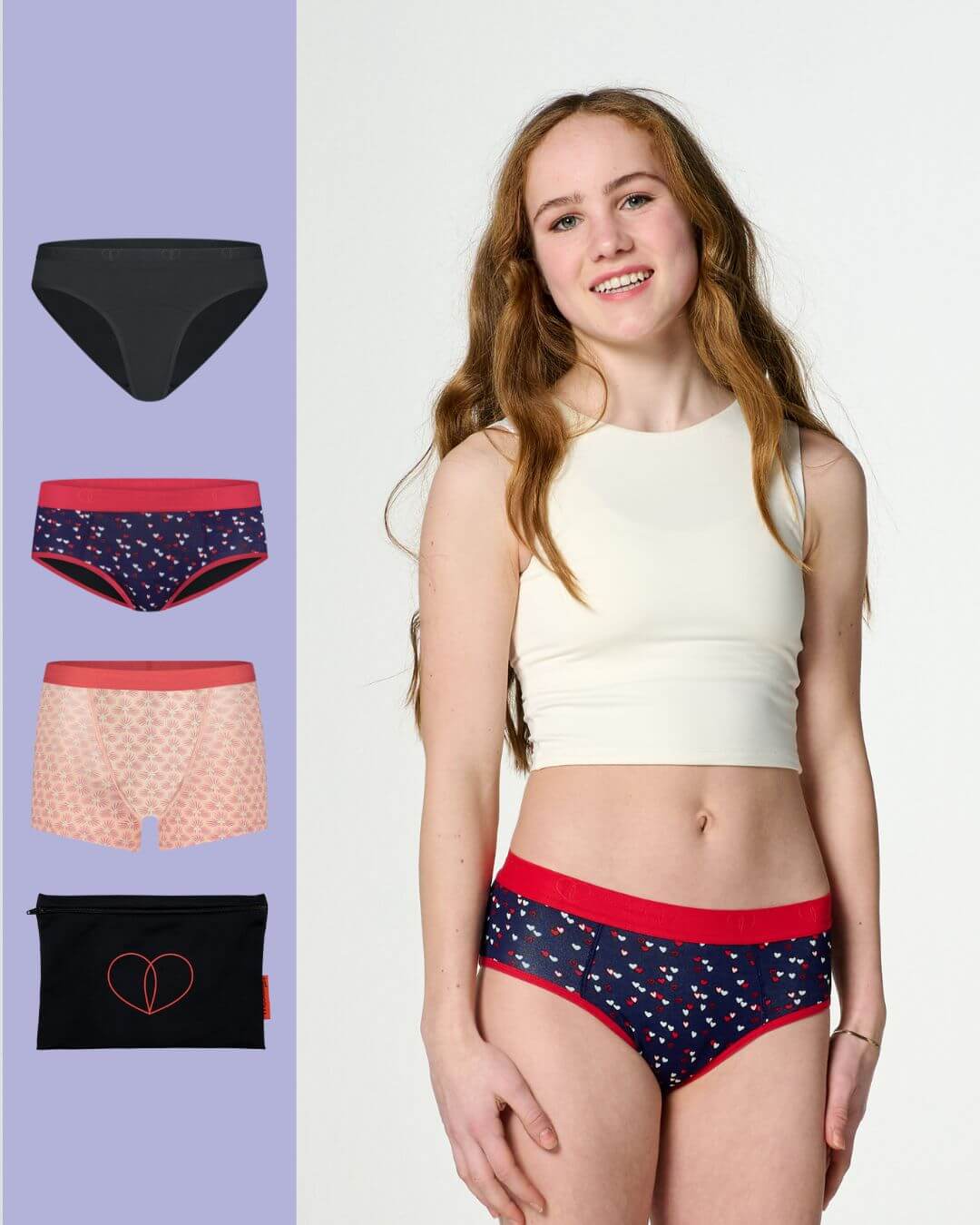 bundle bamboo | 3 pieces | color | girls