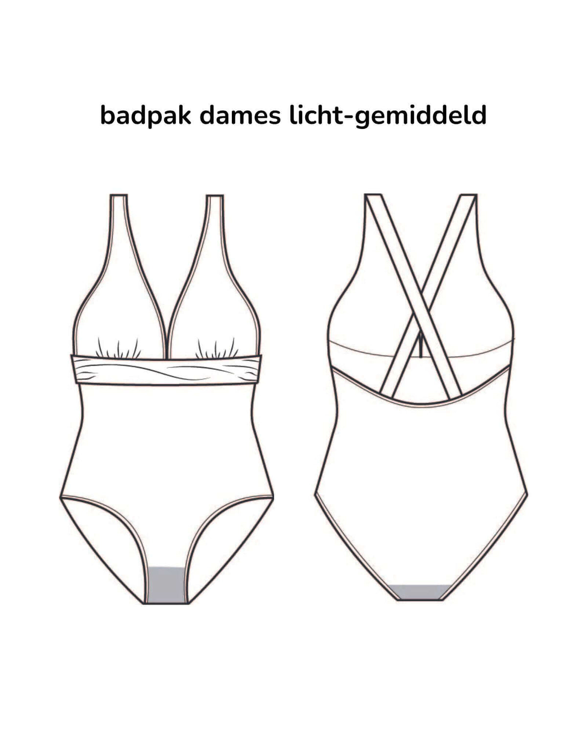 period swimwear - swimsuit | light  - 1 tampon | women