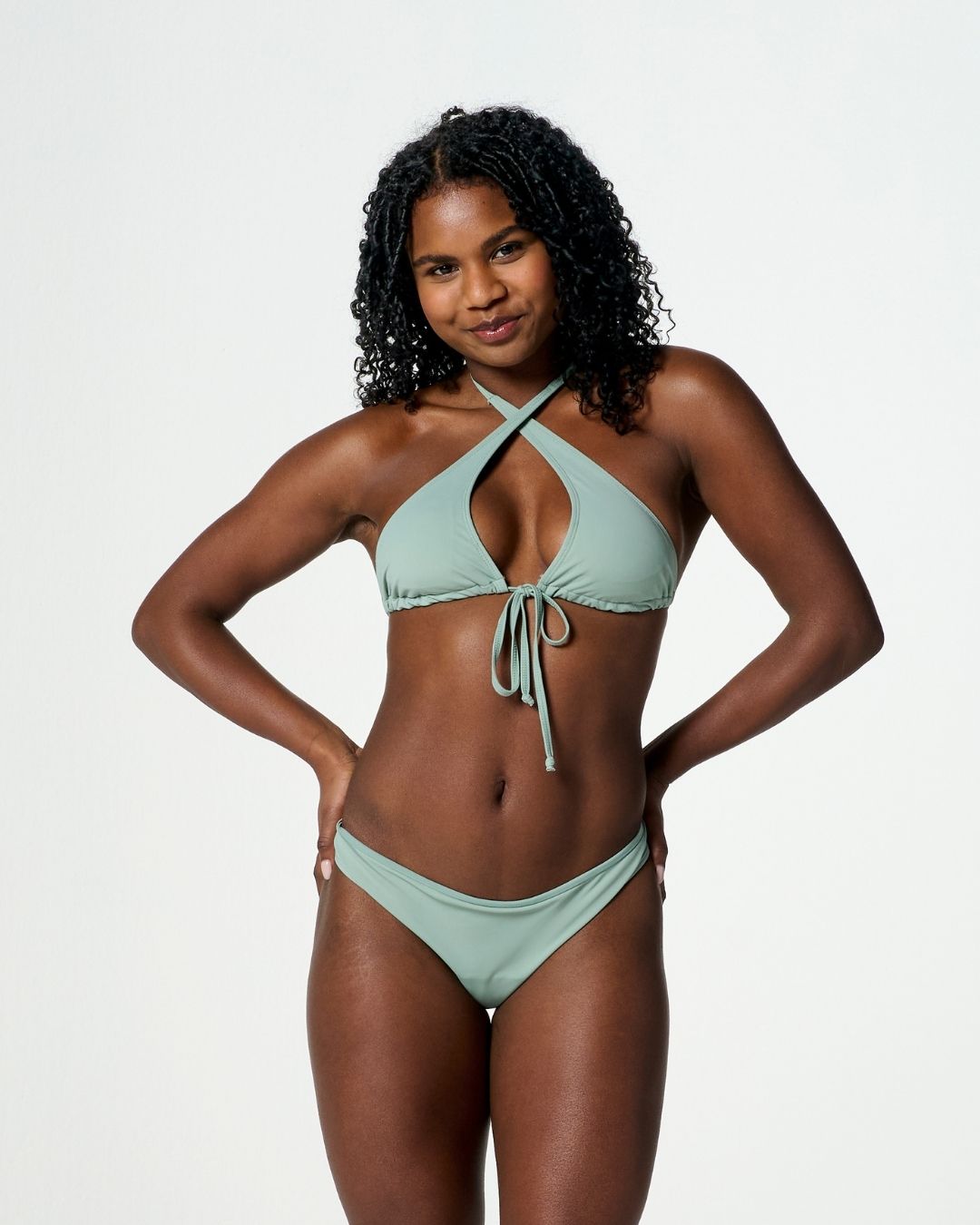zwemkleding set | groen | dames