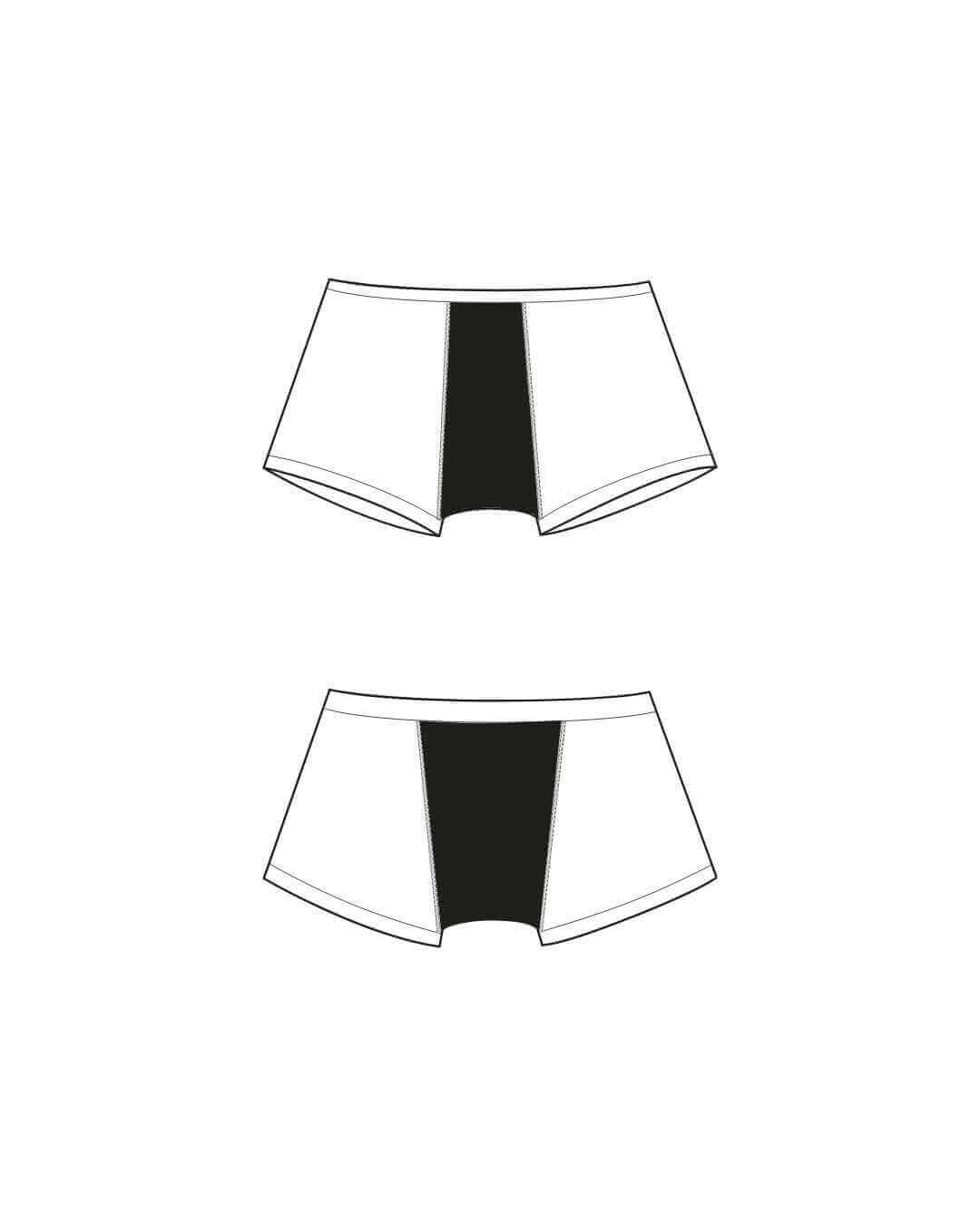 boyshort | super - 5 tot 6 tampons ruby