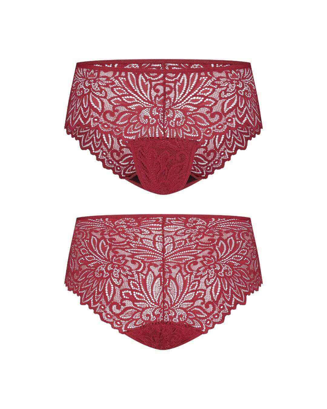 hipster lace | moderate-heavy - 2-3 tampons