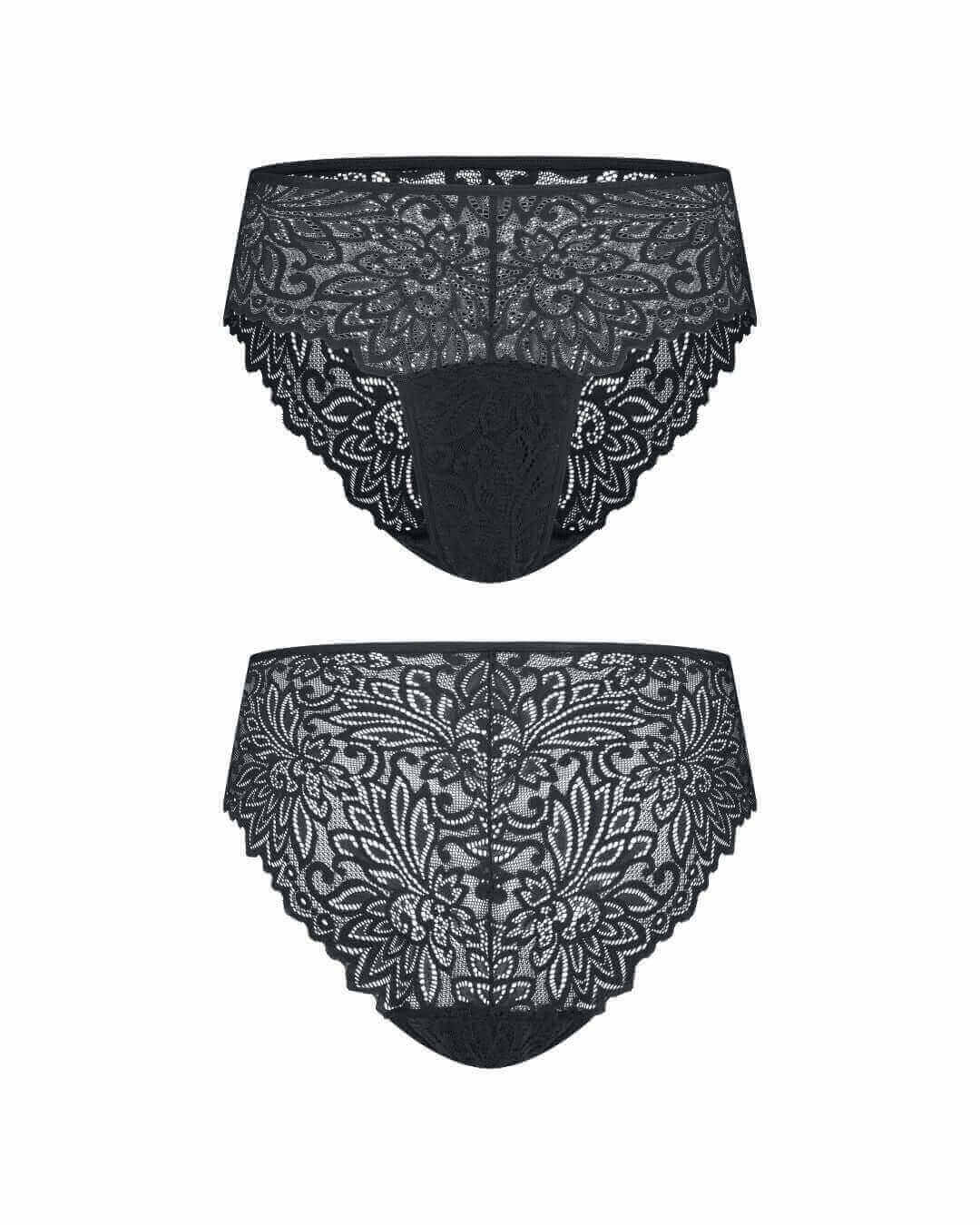 hipster lace | moderate-heavy - 2-3 tampons