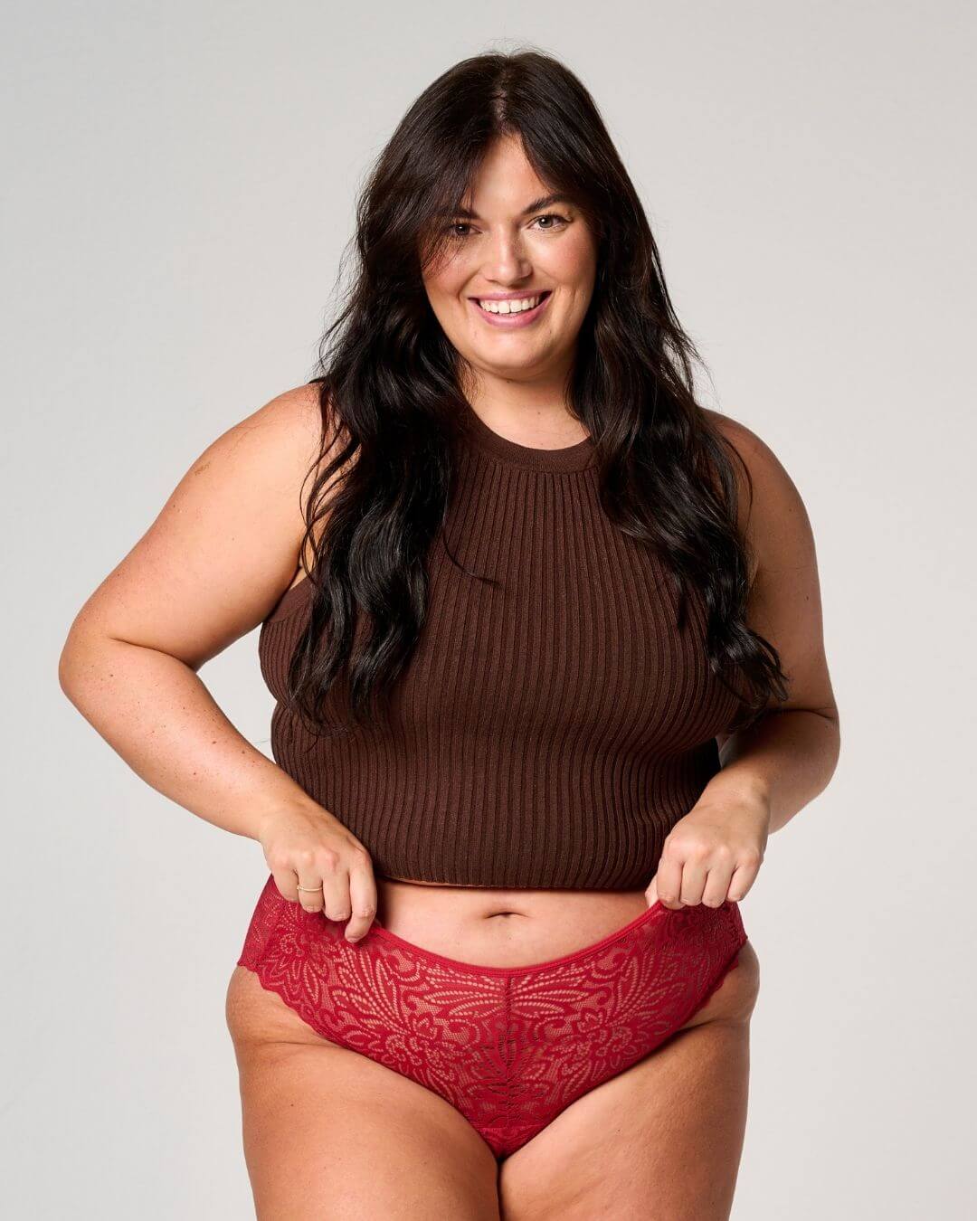 hipster lace | moderate-heavy - 2-3 tampons
