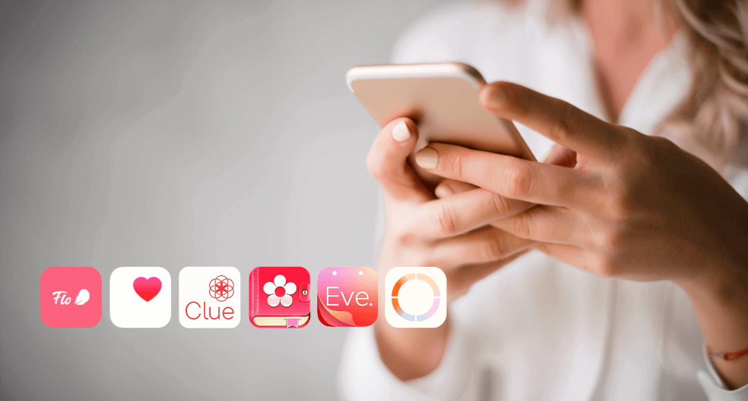 7 apps om je cyclus in bij te houden, voor- en nadelen op een rij