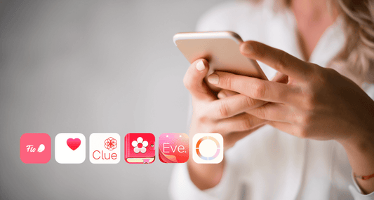 6 apps om je cyclus in bij te houden