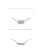 menstrual swimwear - boxer new | light - medium - 1 to 2 tampons | girls
