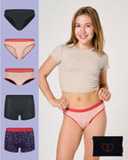 bundle bamboo | 5 pieces | color | girls