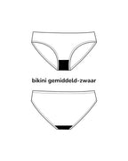 menstrual swimwear - bikini | moderate - heavy - 2 to 3 tampons | girls