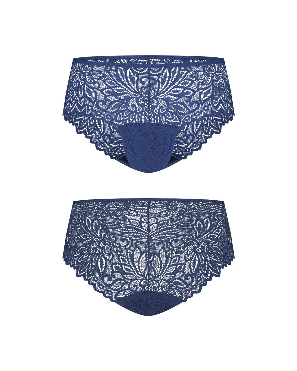hipster lace | moderate-heavy - 2 tampons