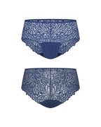 hipster lace | moderate-heavy - 2 tampons