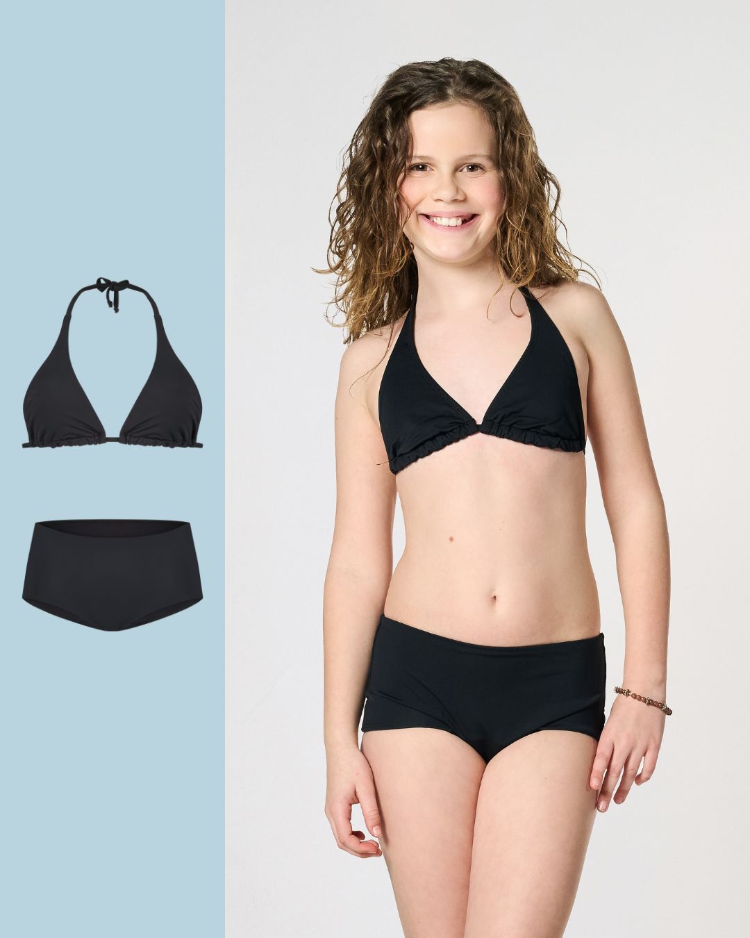 black bikini bottom | girls