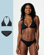 swimwear set | black | women