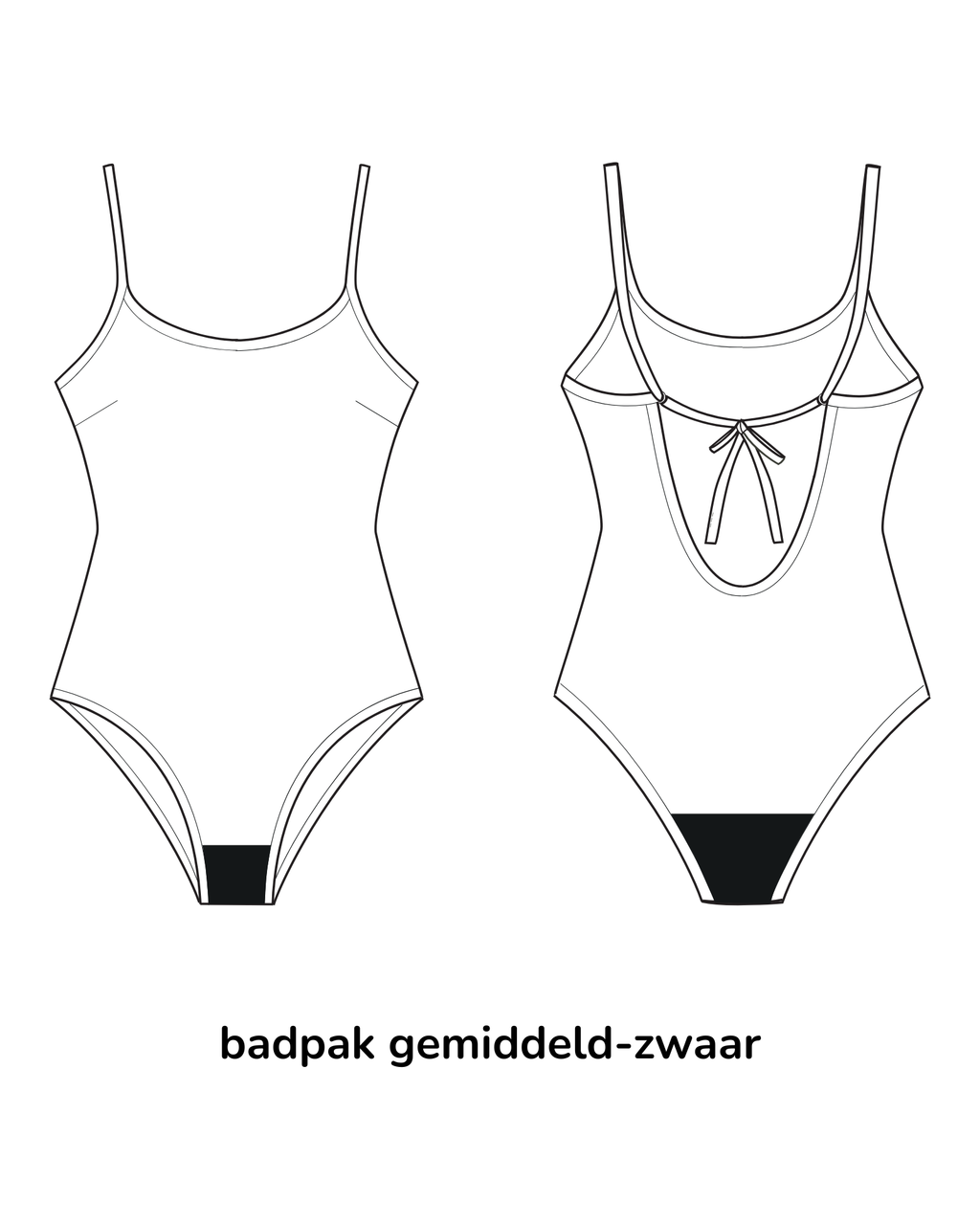 menstruation swimwear - swimsuit | moderate-heavy - 2-3 tampons | women petrol