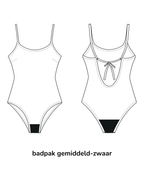 menstrual swimwear - swimsuit | moderate-heavy - 2-3 tampons | women