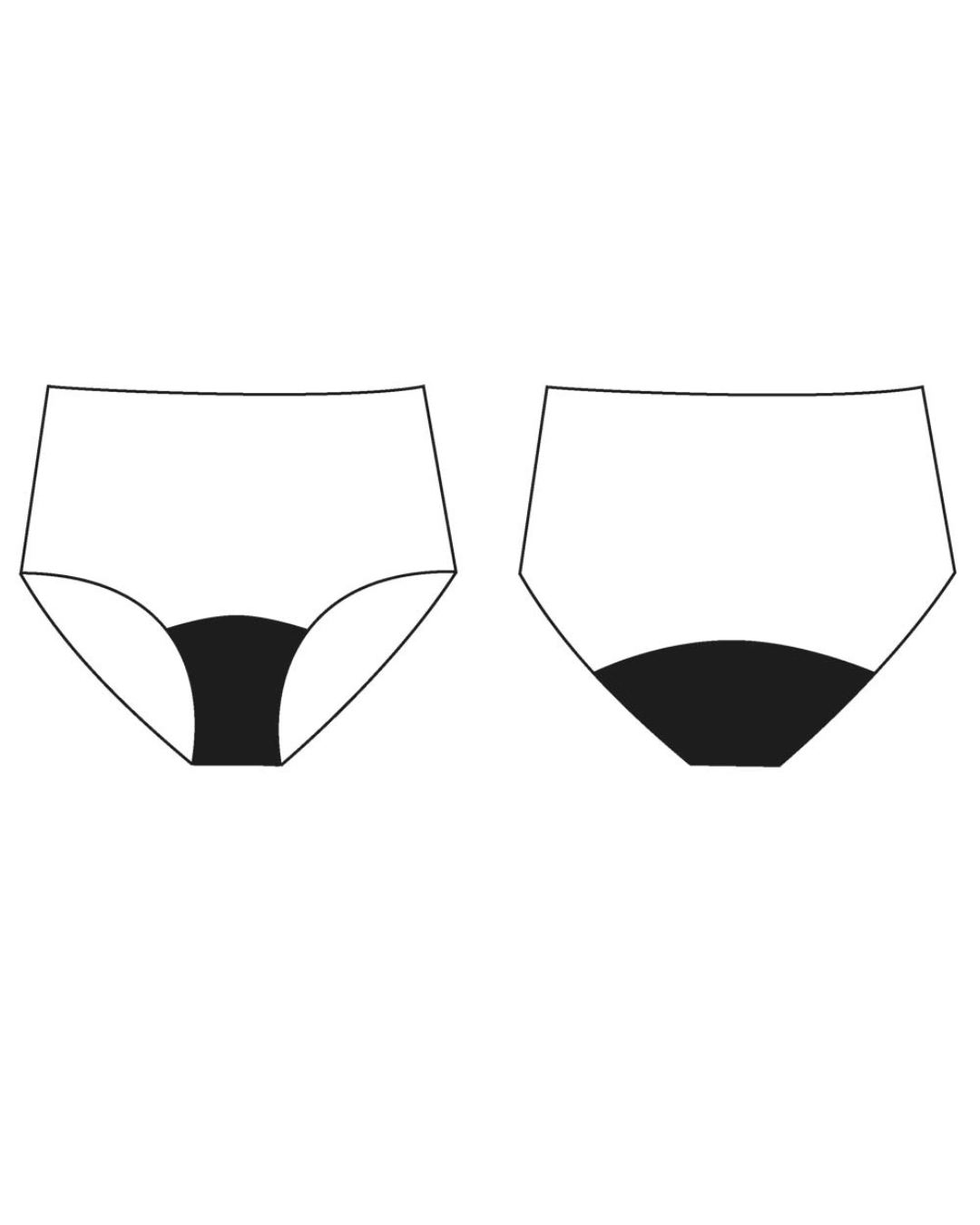 everyday high-waist hiphugger | medium-heavy