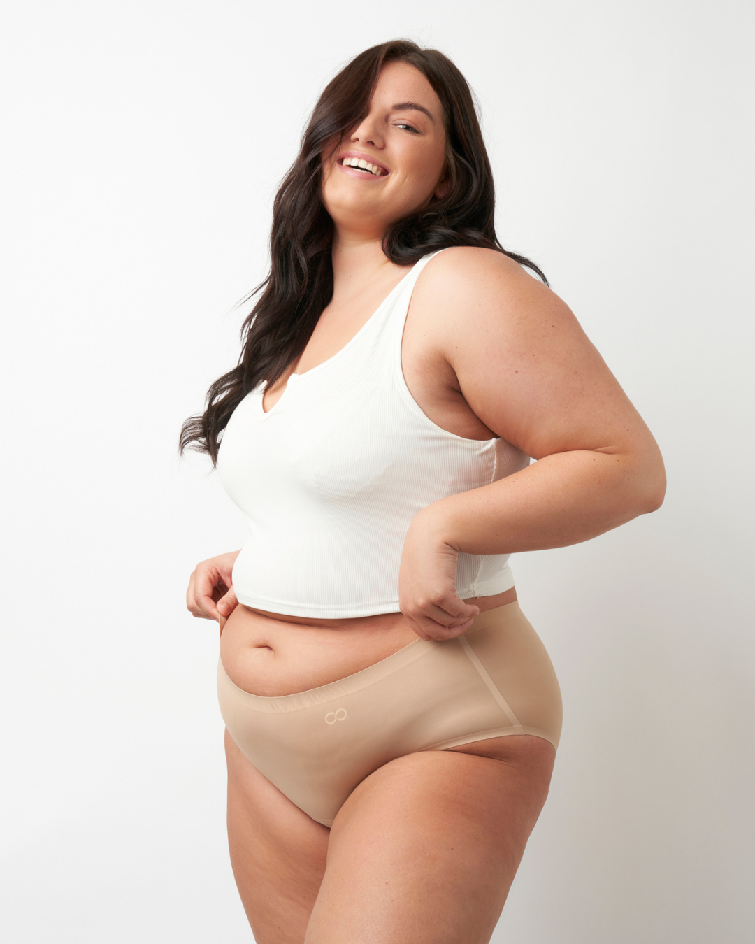 high waist hiphugger | heavy - 3-4 tampons