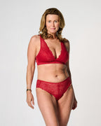 hipster lace | moderate-heavy - 2 tampons