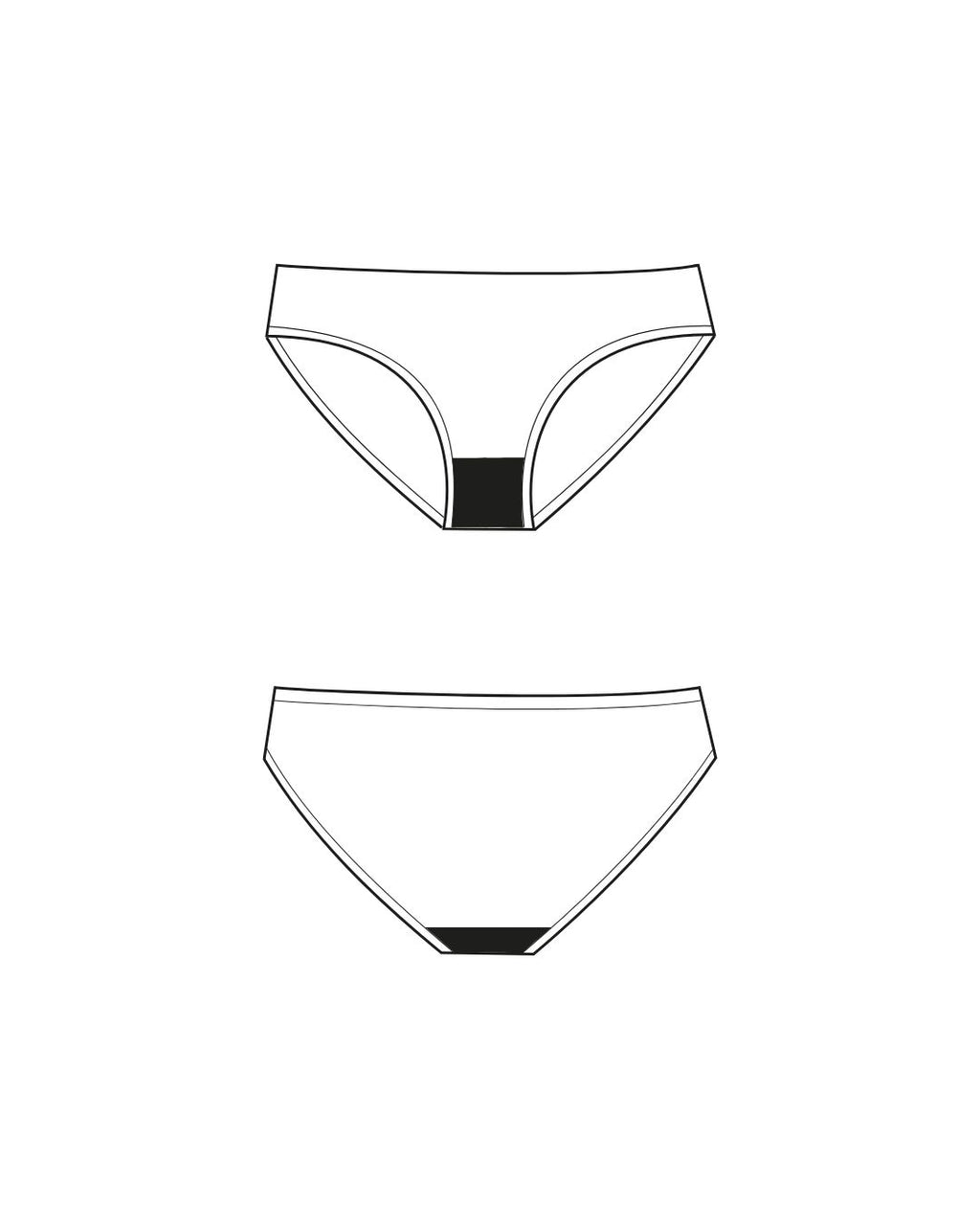 bikini undie | light sale - 1 tampon outlet