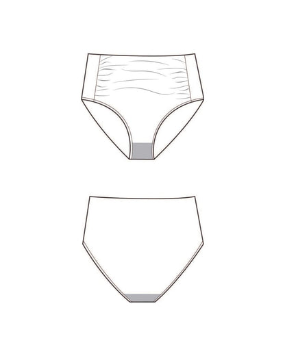 period swimwear - highwaist | light - 1 tampon | women