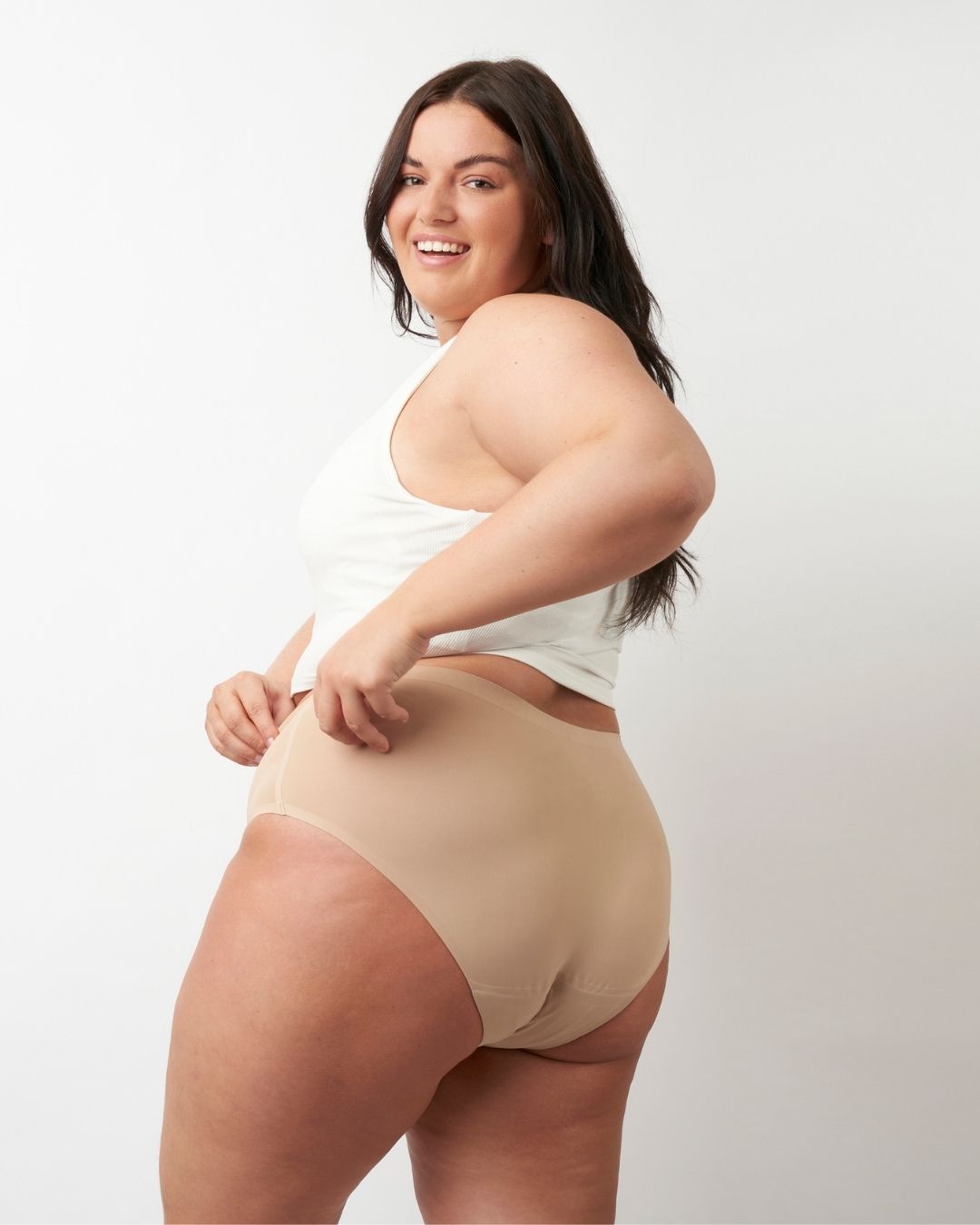 high waist hiphugger | heavy - 3-4 tampons