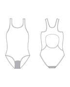period swimwear - swimsuit | light - 1 tampon | girls