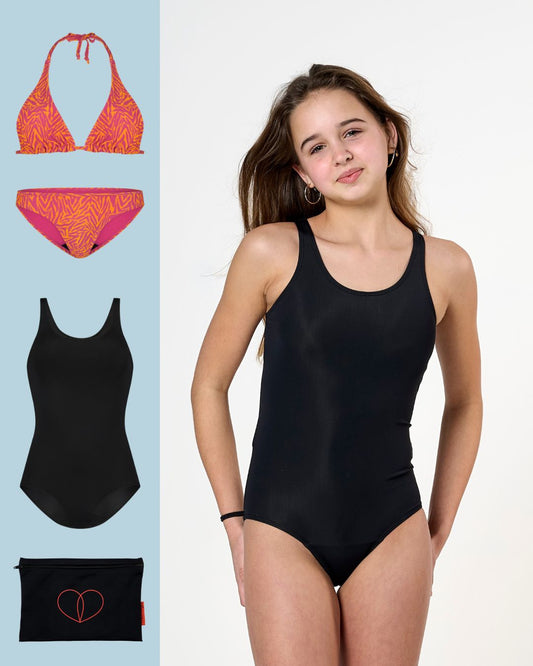 bundel zwemkleding | 3 stuks | kleur