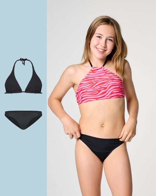 zwemkleding set | zwart | meiden