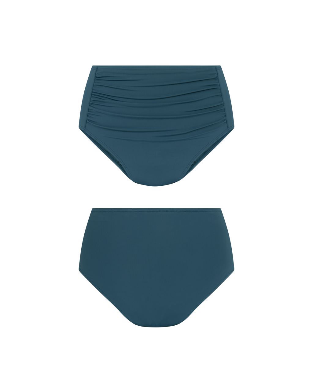 period swimwear - highwaisted bikini | light - 1 tampon | women petrol