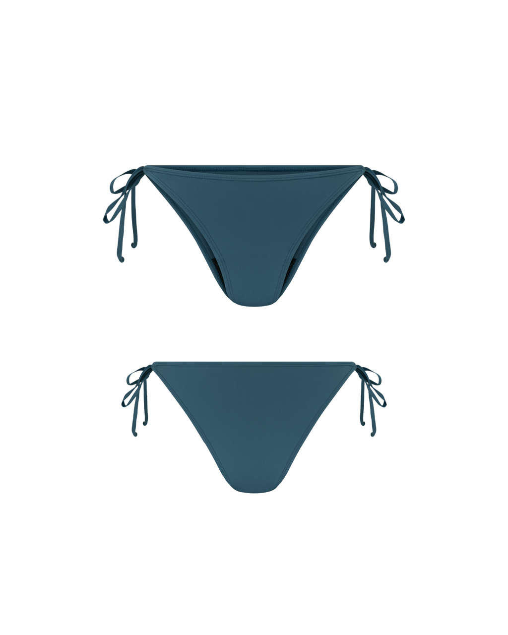menstrual swimwear - bikini bottom with ties | moderate - heavy - 2 to 3 tampons | women petrol
