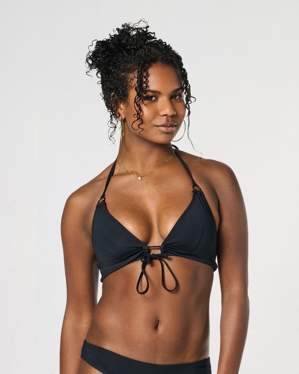 menstrual swimwear - front closure bikini top | women