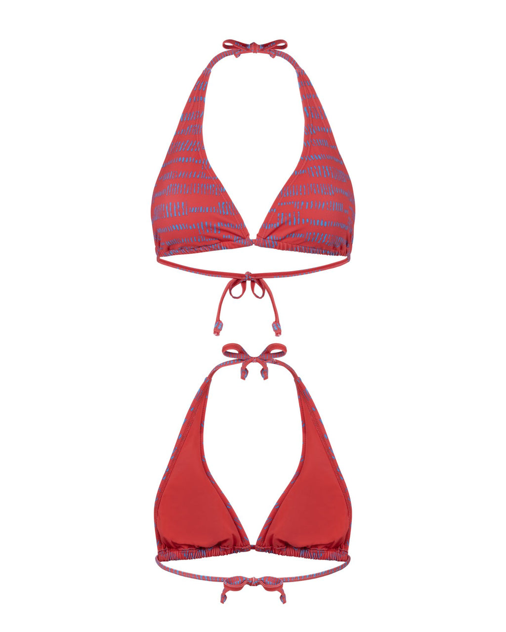 menstruation swimwear - bikini top | girls print red
