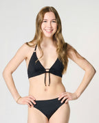 menstrual swimwear - front closure bikini top