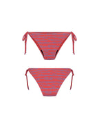 period swimwear - string bikini bottom | moderate - heavy - 2 to 3 tampons | girls print red
