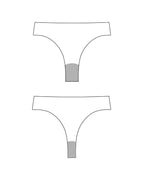 thong lace | light - 1 tampon
