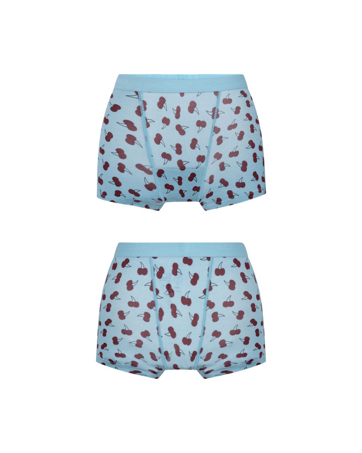 boyshort | moderate-heavy - 2-3 tampons cherry print